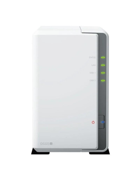 UNIDAD NAS SYNOLOGY 2 HDD/SSD DISKSTATION CPU 1.7GHZ 4 NUCLEOS WHITE