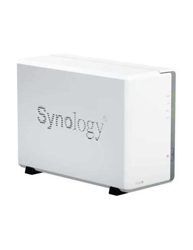 UNIDAD NAS SYNOLOGY 2 HDD/SSD DISKSTATION CPU 1.7GHZ 4 NUCLEOS WHITE