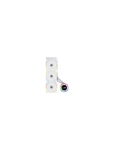 Lian Li GA II Hydroshift II LCD-C 360TL Carcasa del ordenador Sistema de refrigeración líquida todo en uno 12 cm Blanco 1 pieza(