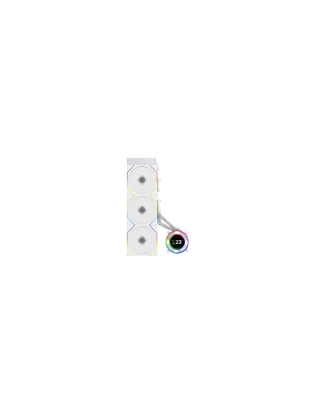 Lian Li GA II Hydroshift II LCD-C 360TL Carcasa del ordenador Sistema de refrigeración líquida todo en uno 12 cm Blanco 1 pieza(