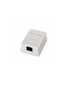 ROSETA DE PARED AISENS RJ45 CAT.6 UTP 1 TOMA WHITE