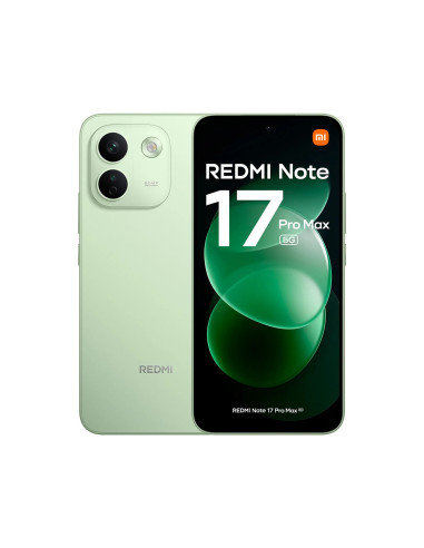 SMARTPHONE XIAOMI REDMI NOTE 17 PRO MAX 8GB RAM 256GB ROM VERDE