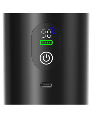 REACONDICIONADA CAFETERA PORTATIL 3 EN 1 XPRESSCUP NEGRA MUVIP