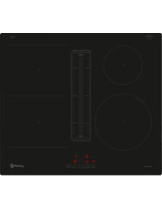 Balay 3EBC963ER hobs Negro Integrado 80 cm Cerámico 4 zona(s) Campana integrada