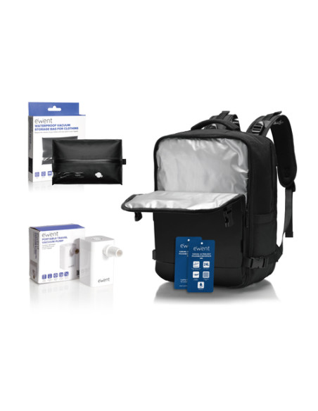 Ewent EW2540 mochila Mochila informal Negro Oxford, Poliéster,