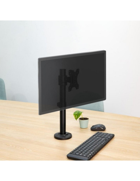 SOPORTE DE MESA TV MONITOR TOOQ REG.ALTURA GIR. INCL. 17 - 32 BLACK