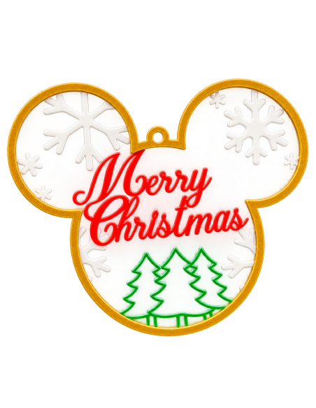 ADORNO MICKEY MERRY CHRISTMAS
