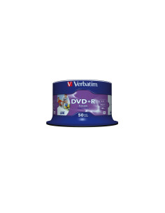 DVD+R VERBATIM 50 UNIDADES 4.7GB 16x IMPRIMIBLE 43512 2