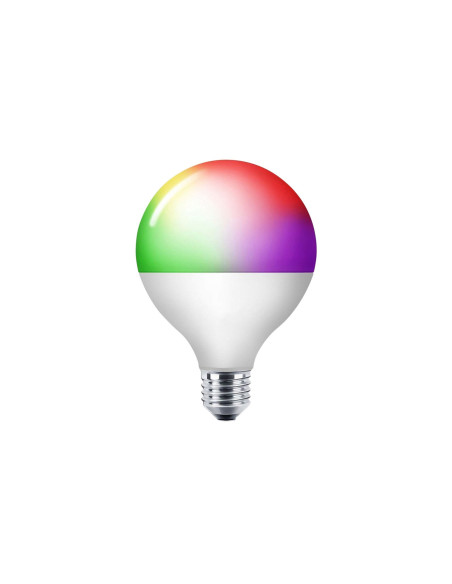 BOMBILLA INTELIGENTE MUVIT IO WIFI 10W E27 950LM LUZ LED MULTICOLOR COMPATIBLE ASISTENTES DE VOZ GOOGLE ALEXA MIOBULB007