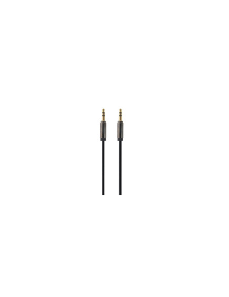 Gembird CCAP-444-1M cable de audio 3,5mm Negro