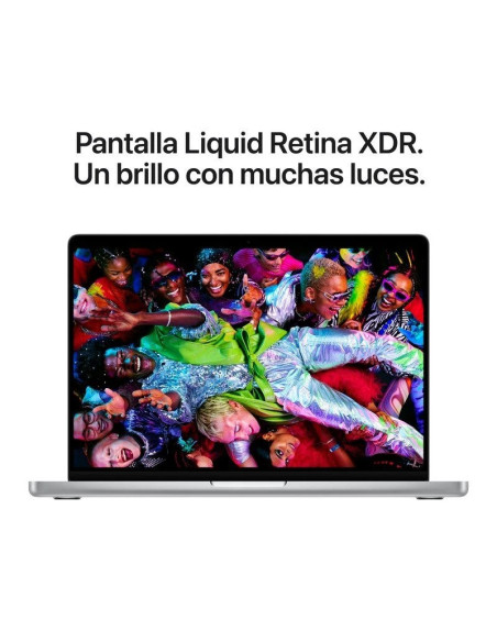 PORTATIL APPLE MACBOOK PRO M5/10-CORE CPU/16GB/SSD1TB/10-CORE GPU/14.2 SILVER