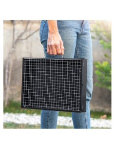 BARBACOA PORTATIL SOBREMESA PLEGABLE HIERRO INNOVAGOODS 2