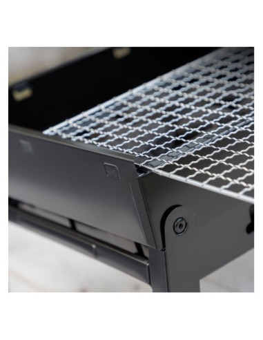 BARBACOA PORTATIL SOBREMESA PLEGABLE HIERRO INNOVAGOODS