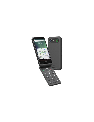 Doro Aurora A20 11,4 cm (4.5") SIM doble Android 14 4G USB Tipo C 4 GB 64 GB 3000 mAh Grafito