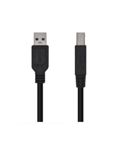 CABLE IMPRESORA USB 3.0 2 METROS NEGRO AISENS 2