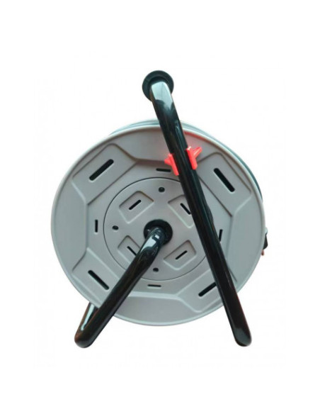 ENROLLADOR DE CABLE 25 METROS CABLE 3X1.5MM CON TAPAS ELBAT
