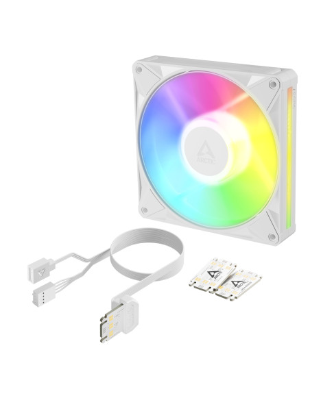ARCTIC BioniX P14 A-RGB Carcasa del ordenador Ventilador 14 cm Blanco