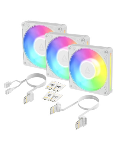 ARCTIC BioniX P12 A-RGB Carcasa del ordenador Ventilador 12 cm Blanco