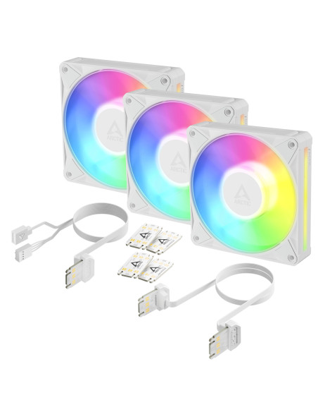 ARCTIC BioniX P12 A-RGB Carcasa del ordenador Ventilador 12 cm Blanco