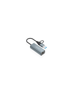 AISENS Conversor USB3.2 Gen1 USB-A+USB-C A Ethernet Gigabit 2