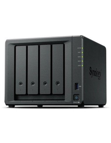 UNIDAD NAS SYNOLOGY DS425+ 4 HDD/SSD DISKSTATION CPU 2.7GHZ 2GB BLACK