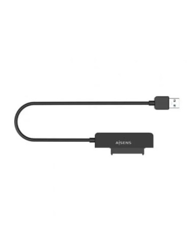 ADAPTADOR USB 3.1 USB-A - SATA 2.5/3.5 AISENS BLACK