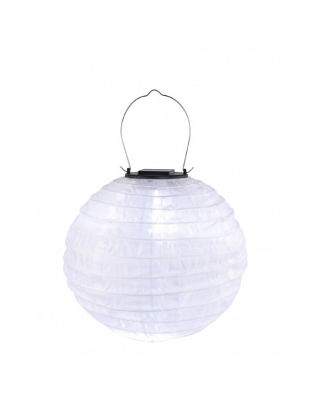 FAROL SOLAR LED REDONDO EXTERIOR BLANCO 3000K