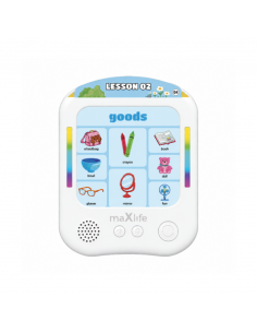 PIZARRA APRENDIZAJE INGLES INFANTIL MXLD-200 BLANCO MAXLIFE