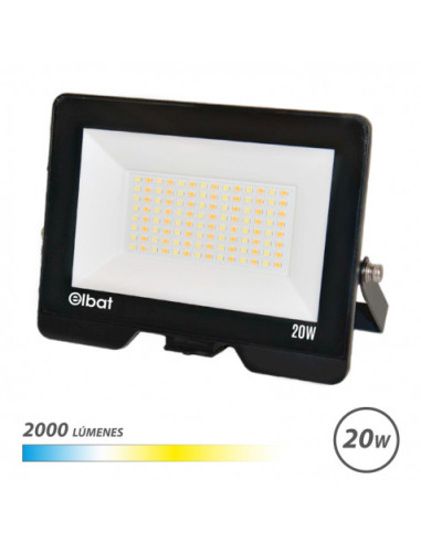 FOCO LED SERIE LUMAX CCT 20W | 2000LM | LUZ CALIDA, BLANCA Y FRIA ELBAT