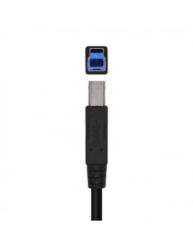 CABLE IMPRESORA USB 3.0 2 METROS NEGRO AISENS