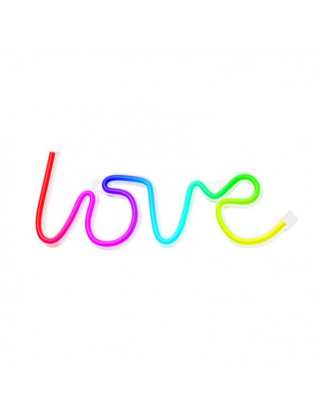 LAMPARA DECORATIVA NEON LED LOVE FOREVER