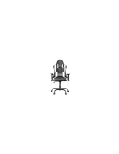 Trust GXT Silla para videojuegos universal Negro, Blanco 2