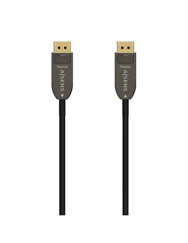 AISENS Cable DISPLAYPORT AOC V1.4 8K@60Hz 4K@120Hz 4:4:4 32.4Gbps,