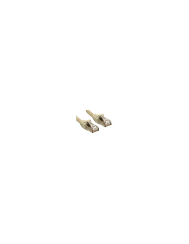 Lindy Cat.6 SSTP/S/FTP PIMF Premium Patch Cable 5m cable de red Beige