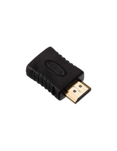 Lindy 41232 cambiador de género para cable HDMI Type A Negro