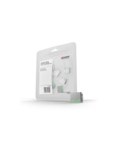 Lindy 40461 bloqueador de puerto USB tipo A Verde Acrilonitrilo