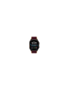 Apple Watch Ultra 4 (GPS + Cellular) - Caja de titanio negro de 49 mm - Correa Loop Trail burdeos - Talla M/L 2