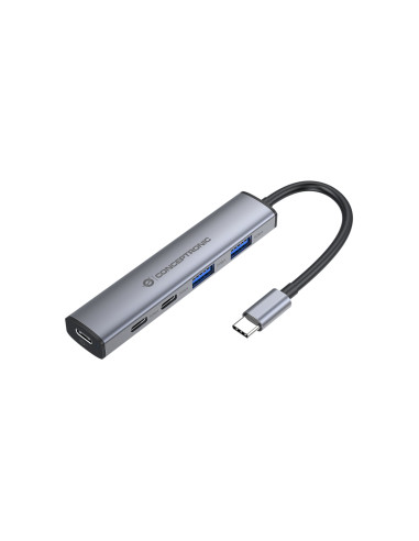 Conceptronic HUBBIES22G hub de interfaz USB 3.2 Gen 1 (3.1 Gen 1)