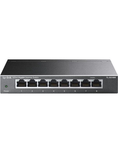 SWITCH TP-LINK GIGABIT 8 PUERTOS DESKTOP DUPLEX TL-SG108S