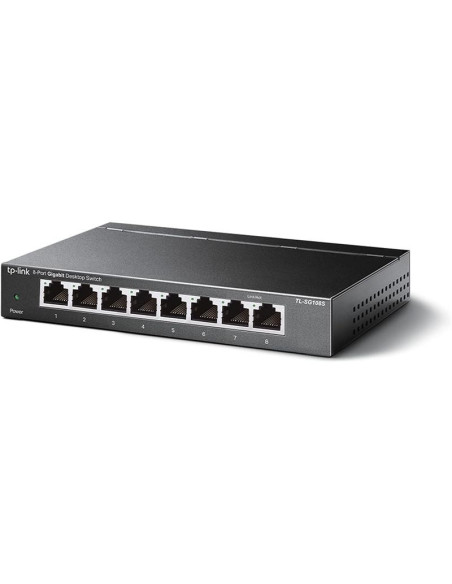 SWITCH TP-LINK GIGABIT 8 PUERTOS DESKTOP DUPLEX TL-SG108S