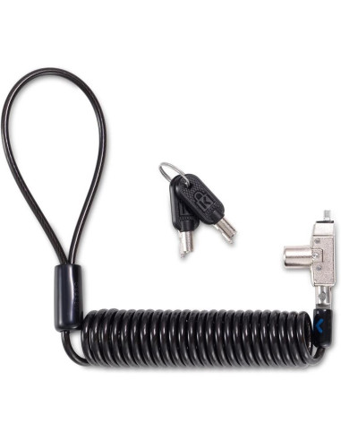 CABLE SEGURIDAD KENSINGTON PORTATIL WEDGE CON LLAVE