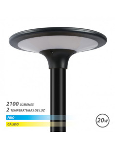 FAROLA LED SOLAR 20W 2100LM 3000K/6000K ELBAT