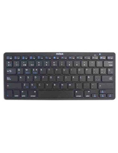 Nilox Teclado Bluetooth Negro (NXKB01B)