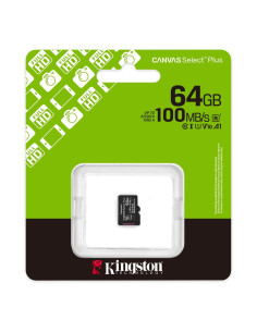 Memoria Micro SD 64GB Kingston 100MB/s Single Pack SDCS3/64GBSP