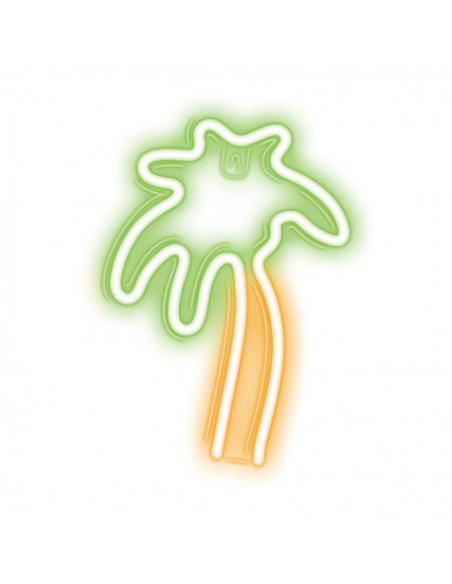 LAMPARA DECORATIVA NEON LED PALM FOREVER