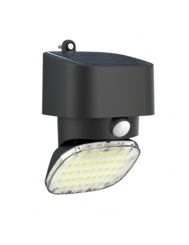 FOCO SOLAR DESIGN SERIE PRO 2000LM NEGRO ELBAT