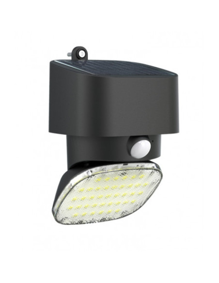 FOCO SOLAR DESIGN SERIE PRO 2000LM NEGRO ELBAT
