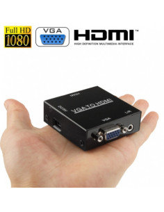 MINI CONVERSOR HDMI A VGA CROMAD
