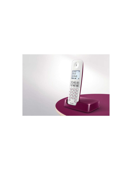 TELEFONO PHILIPS D2301WP BLANCO PURPURA D2301WP/23
