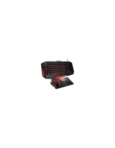 SPIRIT OF GAMER PRO-MK3 PACK TECLADO RETROILUMINACION LED USB + RATON 3200DPI ALFOMBRILLA SKULL SPIRIT SOG-3IN1-ES 2